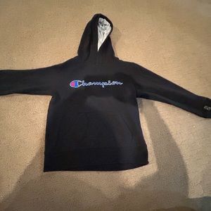 Champion sweatshirt, medium, worn
